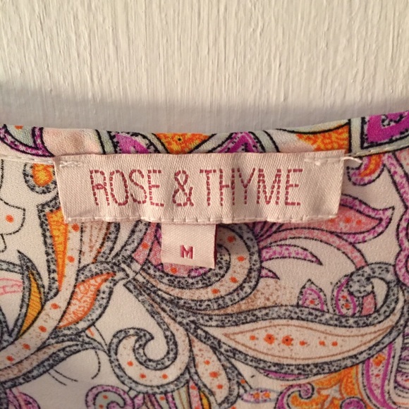 Patterned blouse top - Picture 2 of 2